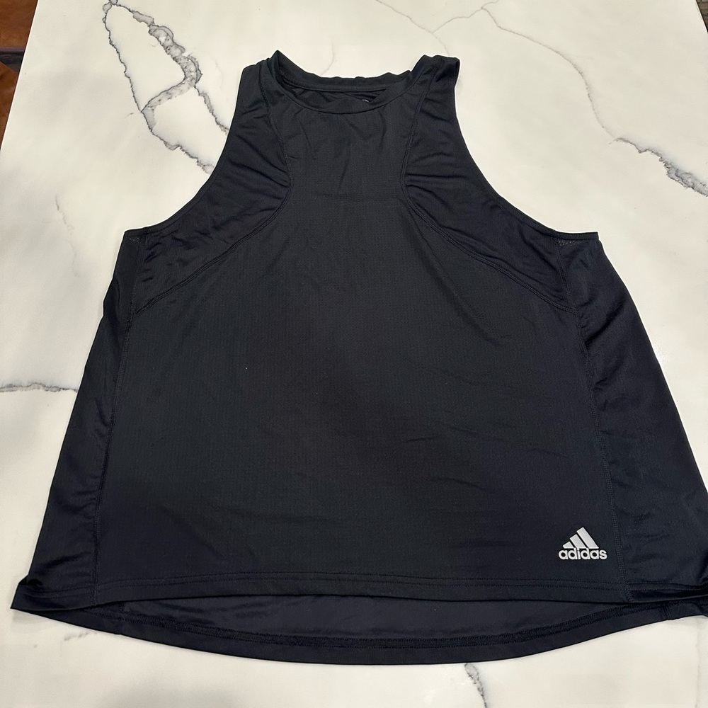 Adidas black tank top